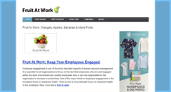 Desktop Screenshot of fruitatwork.com