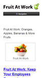 Mobile Screenshot of fruitatwork.com